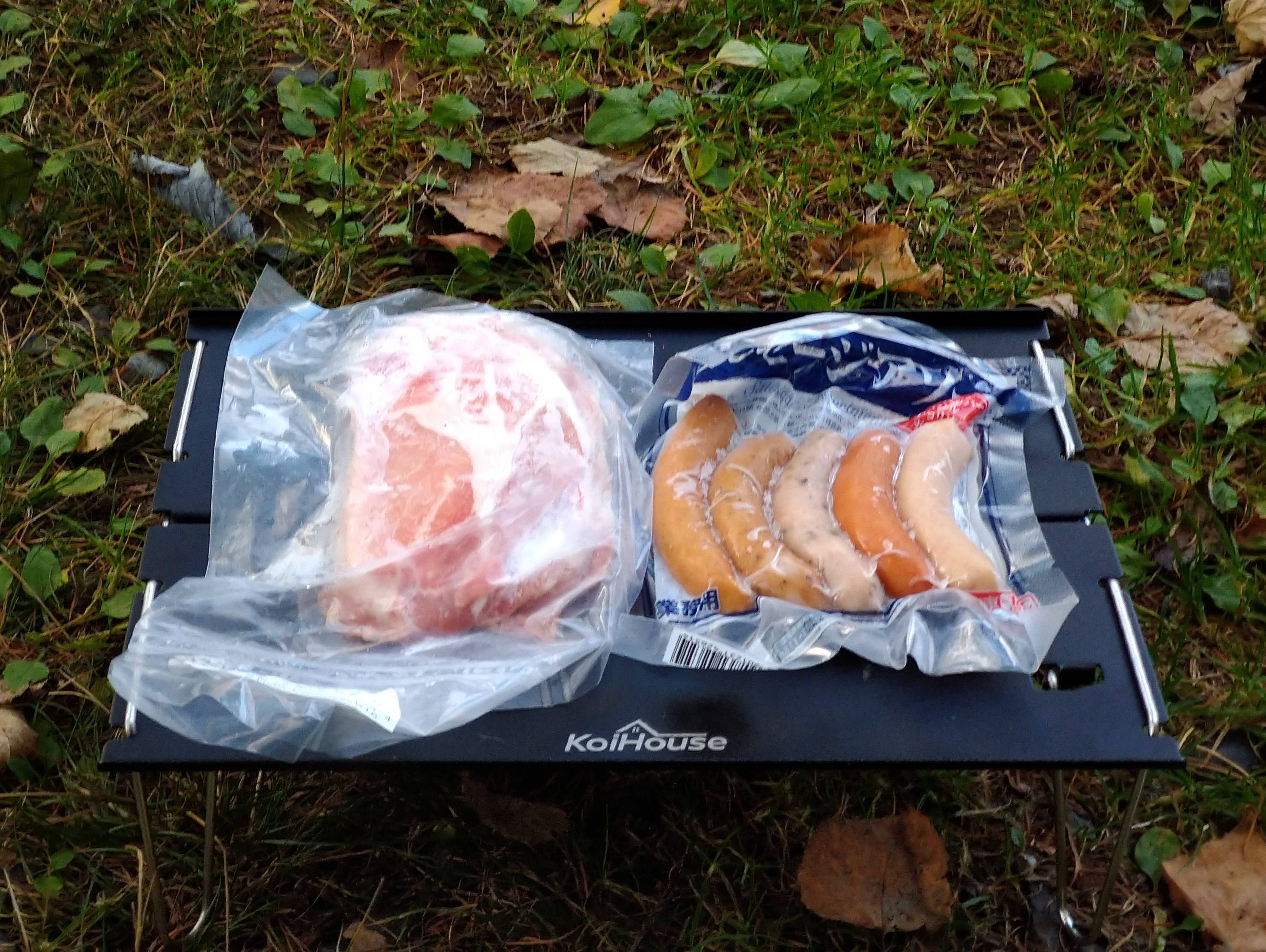 豚肉とソーセージ