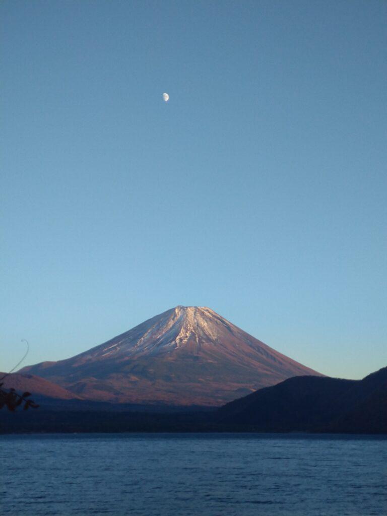 夕方の富士山
