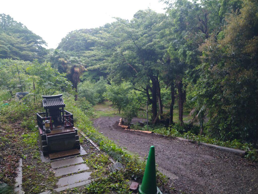 キャンプ場の景色