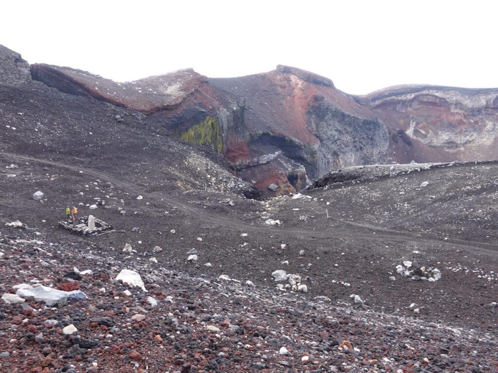 富士山火口