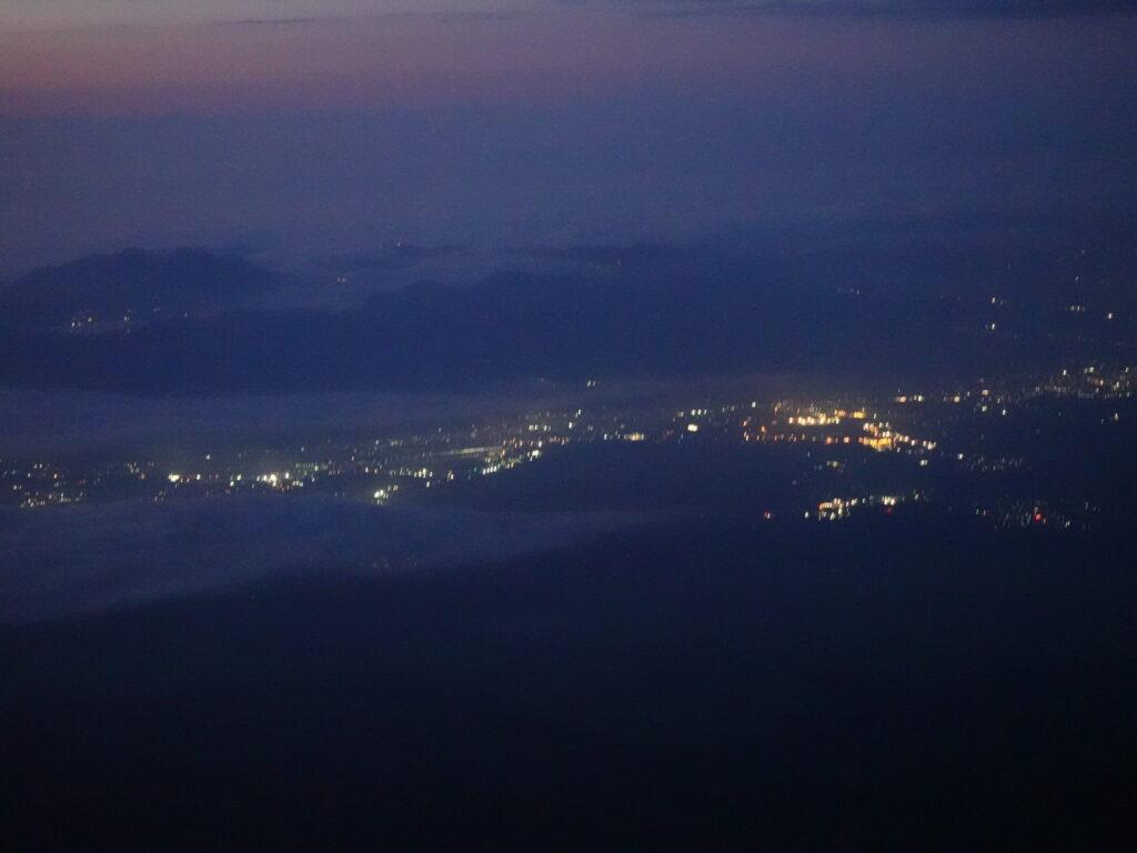 夜明け前の御殿場