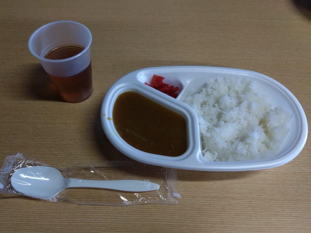 夕食のカレー