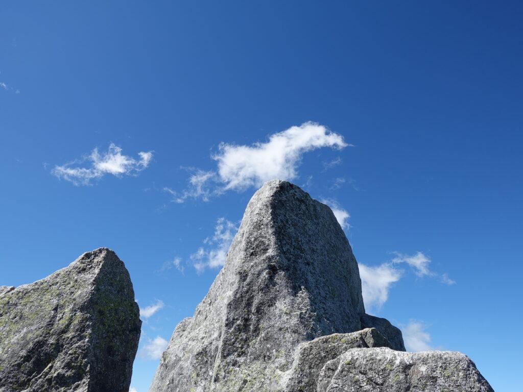 宝剣山山頂