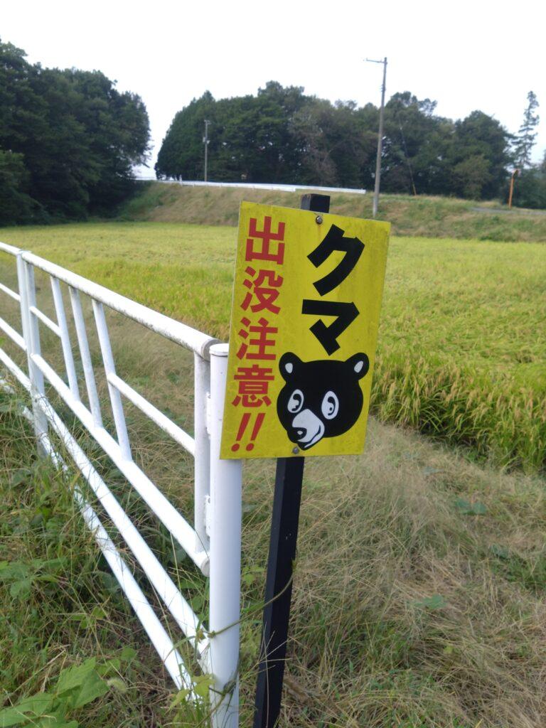 クマ注意