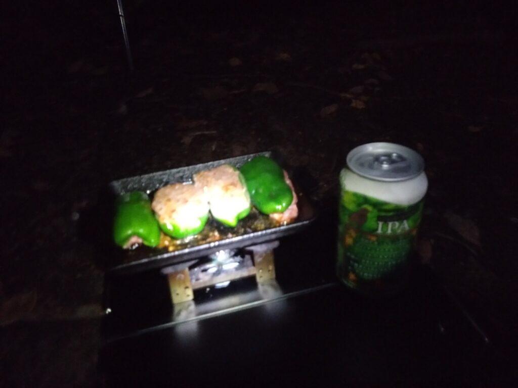 ピーマンの肉詰め