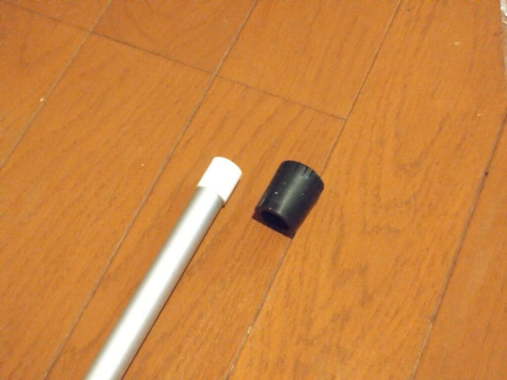 キャップとりつけ