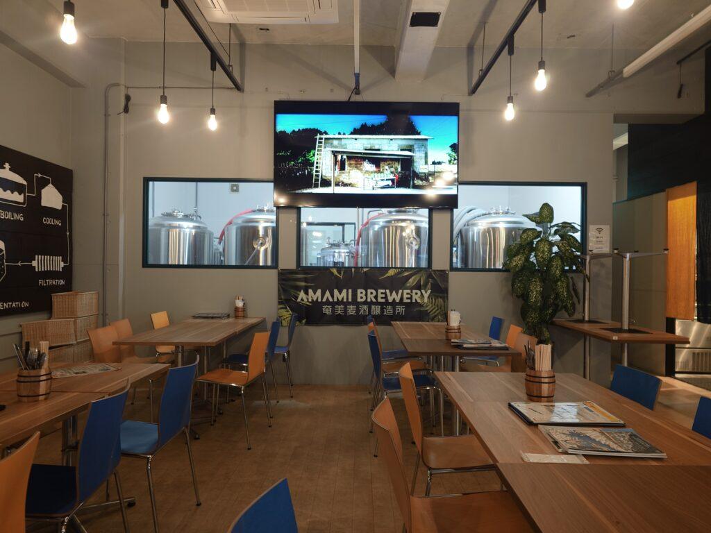 奄美ビール店内
