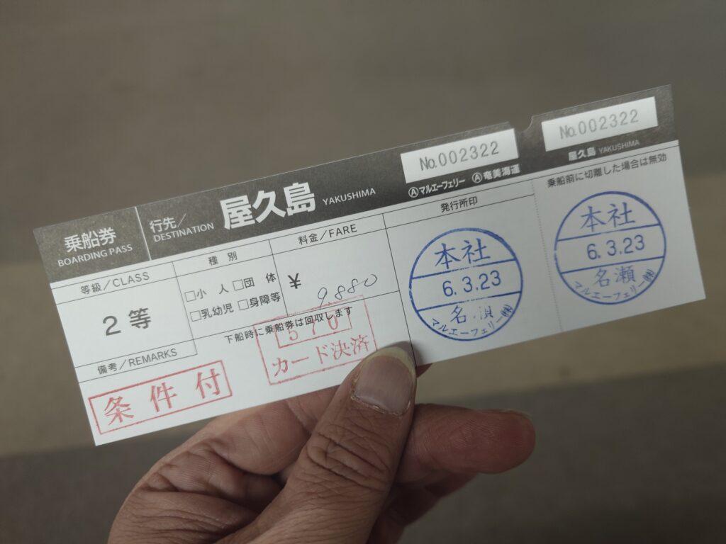 条件付き出港