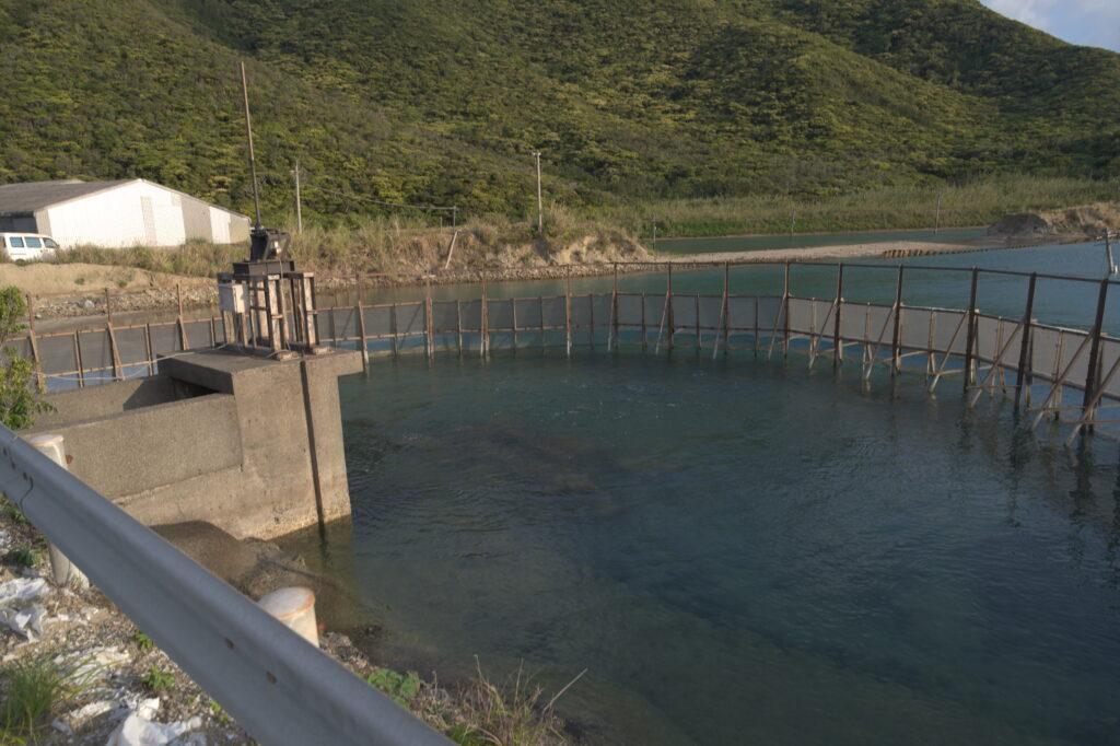 くるまえび養殖場跡地