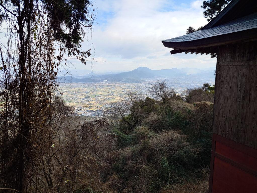 奥社からの風景
