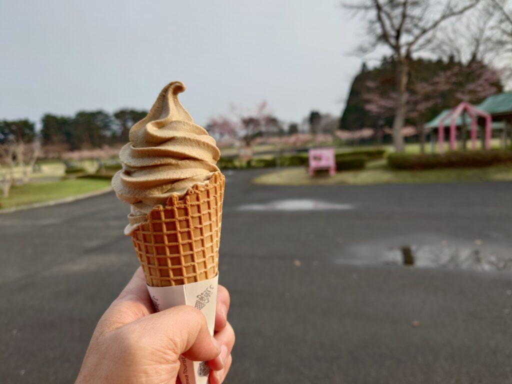 ごぼう茶ソフト