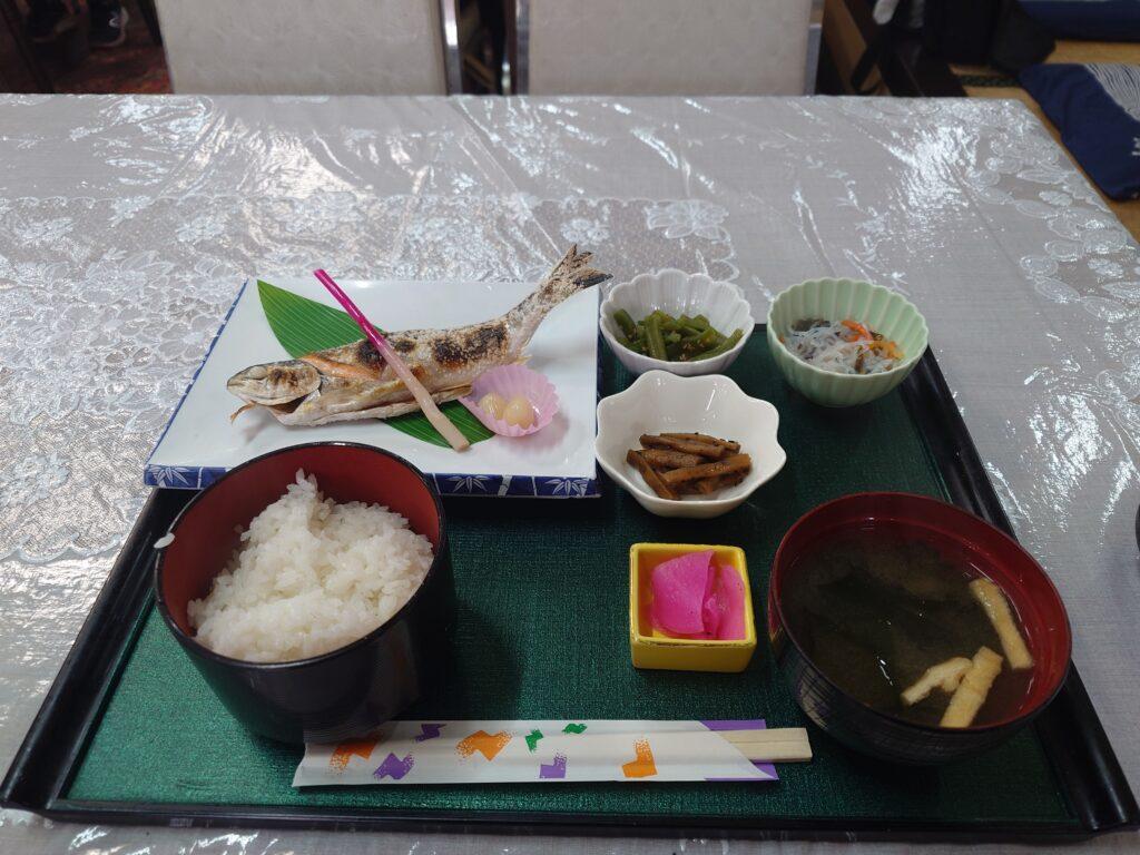 ヒメマス定食