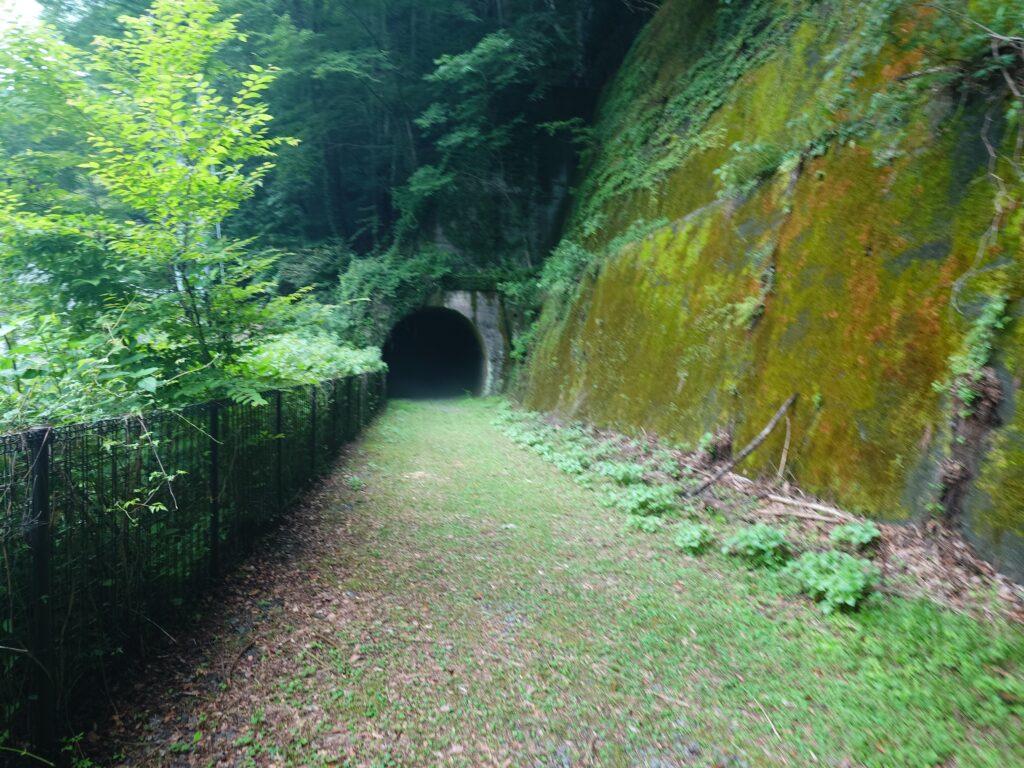 キャンプ場への近道