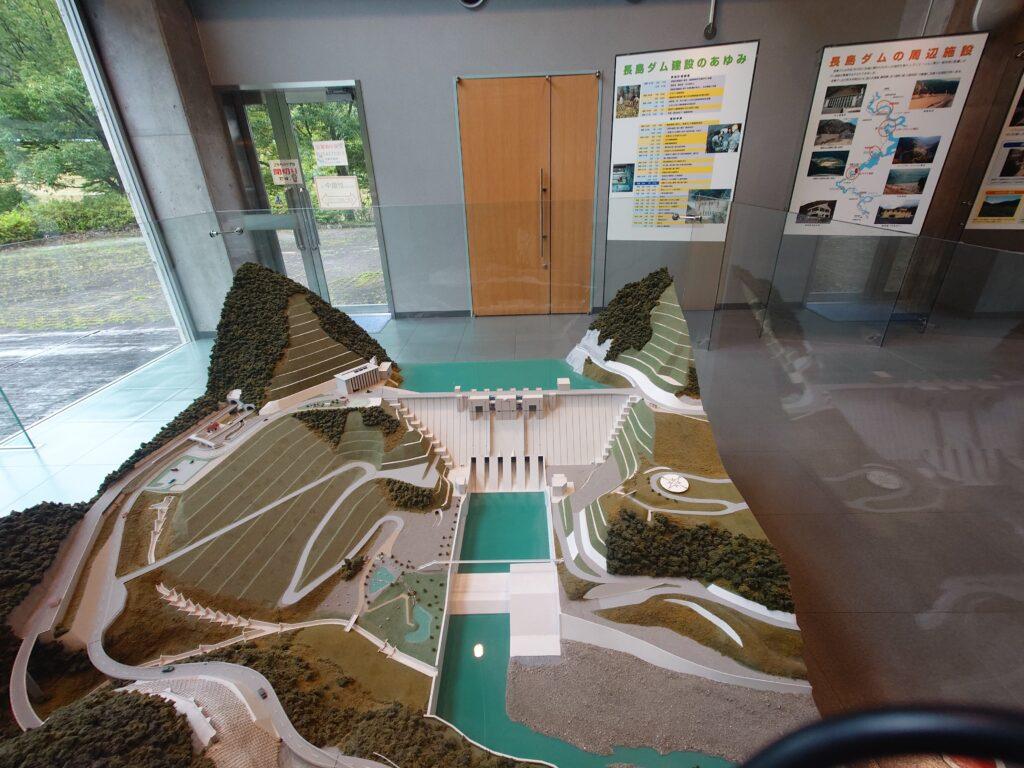 ダムの模型