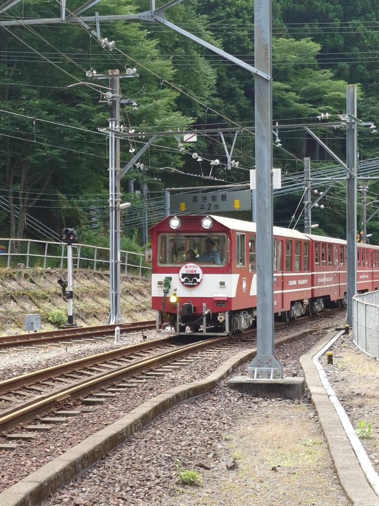 電車到着