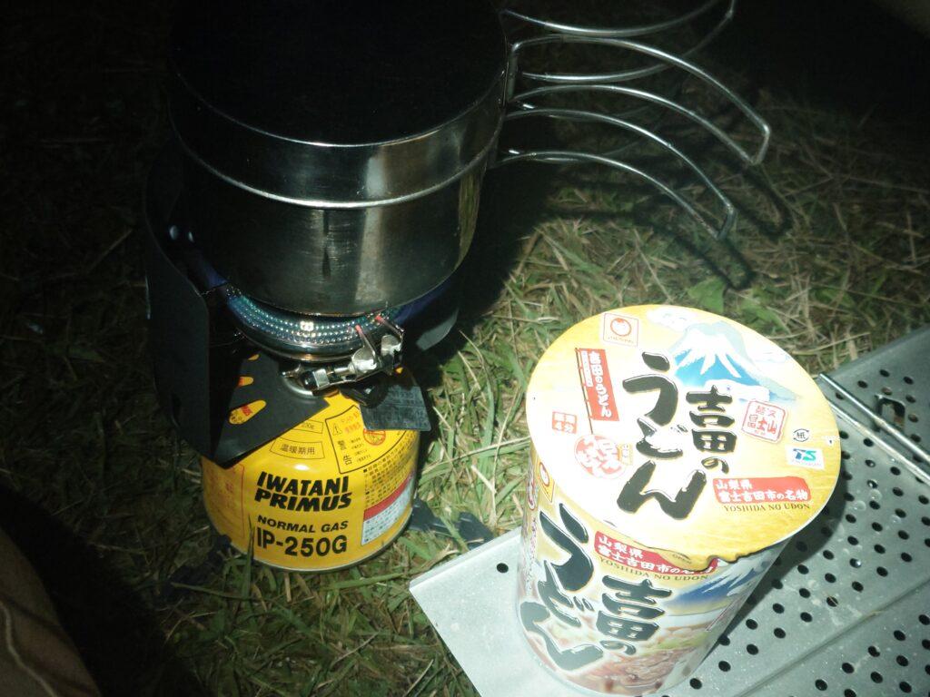 〆のうどん
