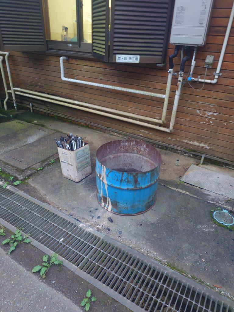 灰捨て場