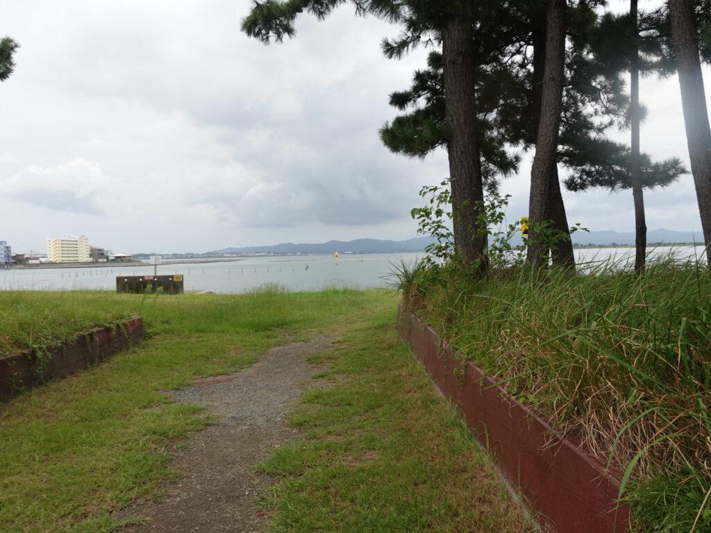 浜名湖への通路